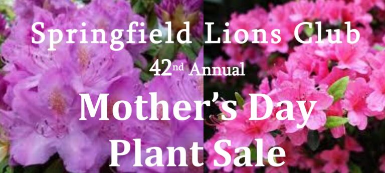 Lion’s Plant Sale
